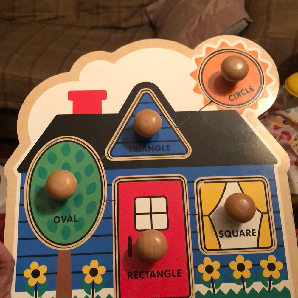 Toddler shape puzzle set
